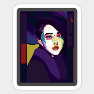 Ladies WPAP Sticker